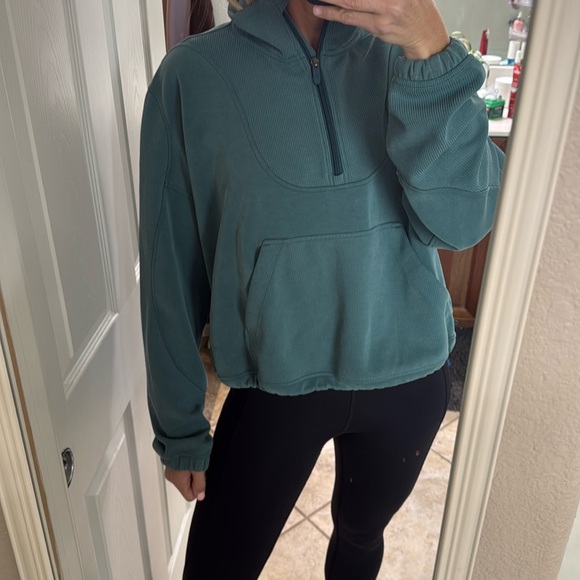 Lululemon SoftStreme half zip - Picture 2 of 2